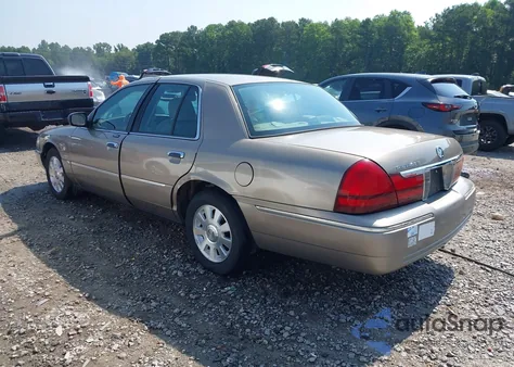 2003 Mercury Grand Marquis Ls from USA, damaged, VIN 2MEFM75W53X607469